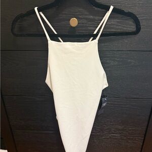 Abercrombie & Fitch White Bodysuit